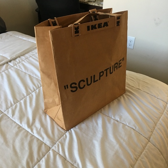Sculpture Other Offwhite Bag L Virgil Abloh Ikea Poshmark